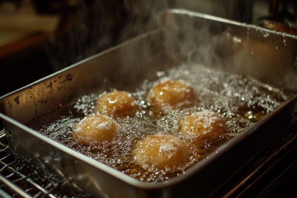 Early European pastries that inspired powdered donuts.